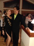 Jonathan y Olivia shown here while competing in the National Tango Championships